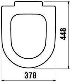 Produktbild Jika TOILET COVER MIO 9271.1.3