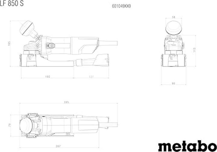 Actual product image Metabo LF 850 S