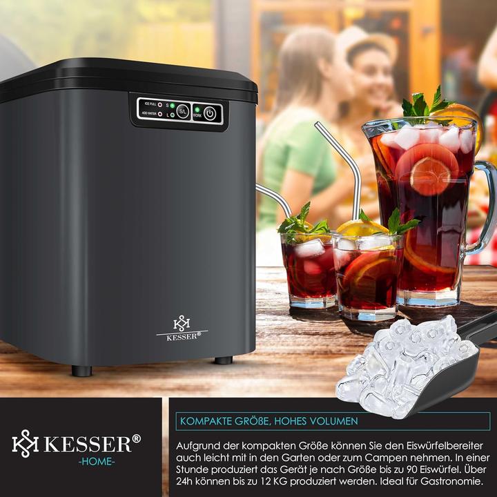 Produktbild Kesser Eiswürfelmaschine mit LED-Display