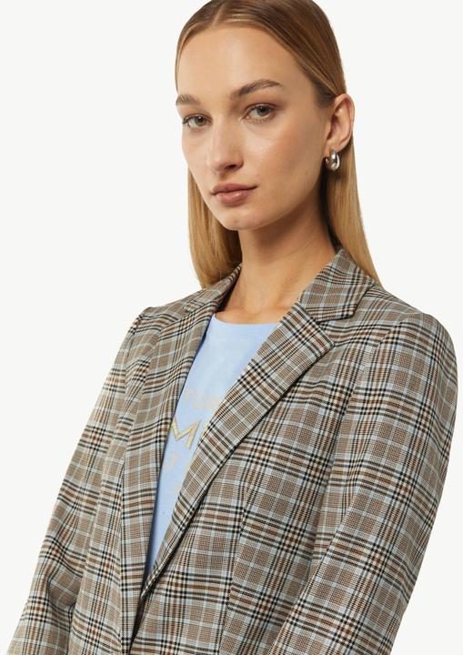 Actual product image Comma Indoor-Blazer Antaillierter Karo-Blazer (34)