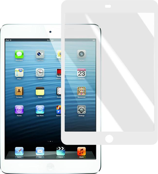 Actual product image Moshi iVisor XT Screen Protector for iPad mini/Retina/3 White Frame (1 pcs., Apple iPad mini 2012, Apple iPad mini 2013, Apple iPad mini 2014, Apple iPad mini 2015)