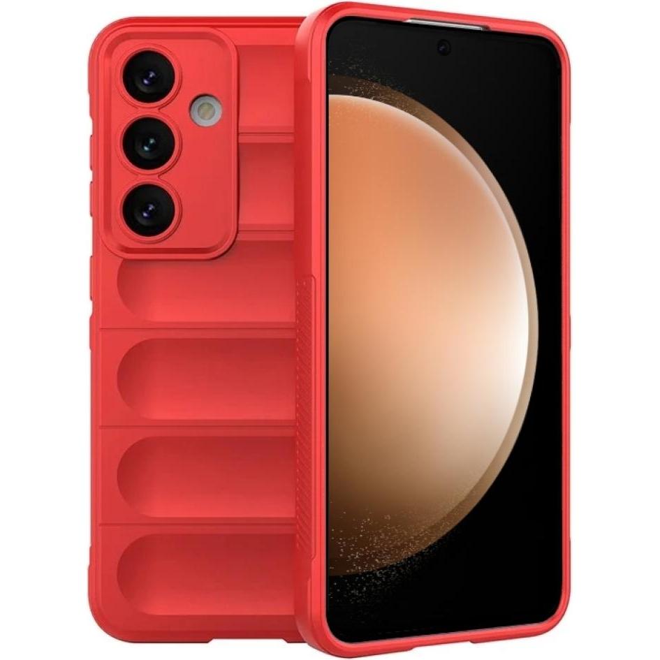 Screenguard CloudCase Samsung Galaxy S23 FE Hülle (Samsung Galaxy S23 FE), Smartphone Hülle, Rot