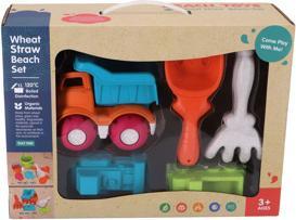 Actual product image Bioplastic beach set 5 pieces