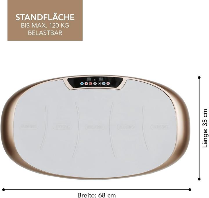Actual product image Vitalmaxx Vibration Trainer with LCD Display and Remote Control