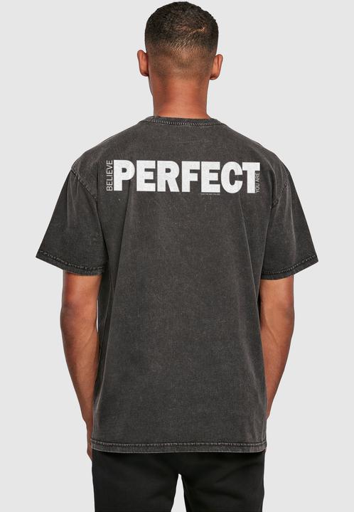 Produktbild Merchcode Believe Front Acid Washed Heavy Oversized Tee - 112543 (S)