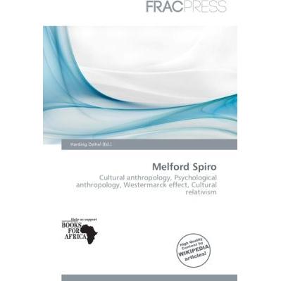 Thumbnail - Melford Spiro, Fachbücher