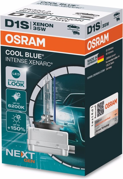 Produktbild Osram D1S Cool blue Intense Xenarc (D1S)