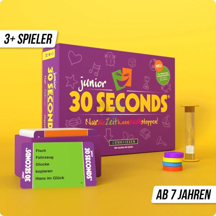 Produktbild Denkriesen 30 Seconds - Junior (d) (Deutsch, 3 - 8 Spieler)