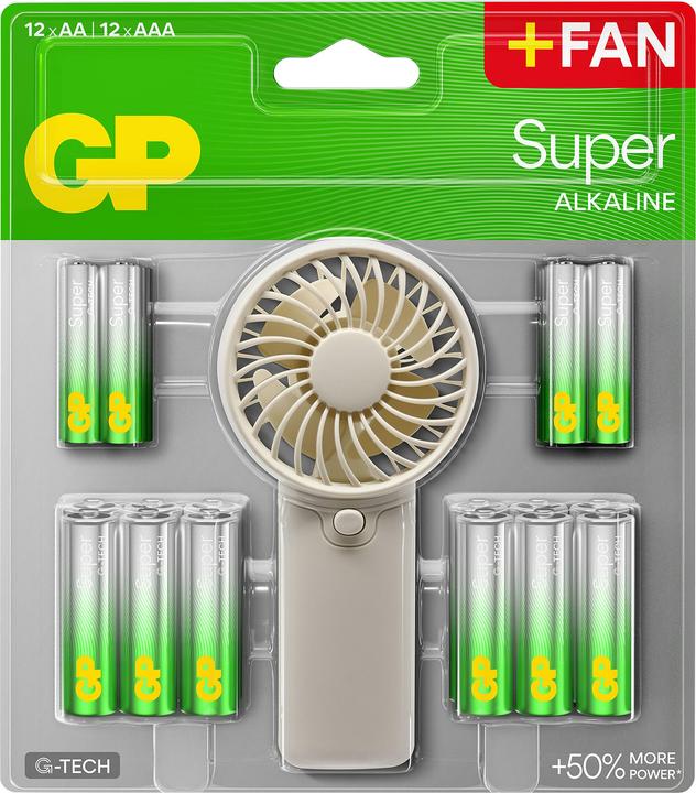 GP Batteries 24 GP Batterien SUPER Mignon AA, Mini AAAA 1,5 V (1 Stk., AA, AAA)