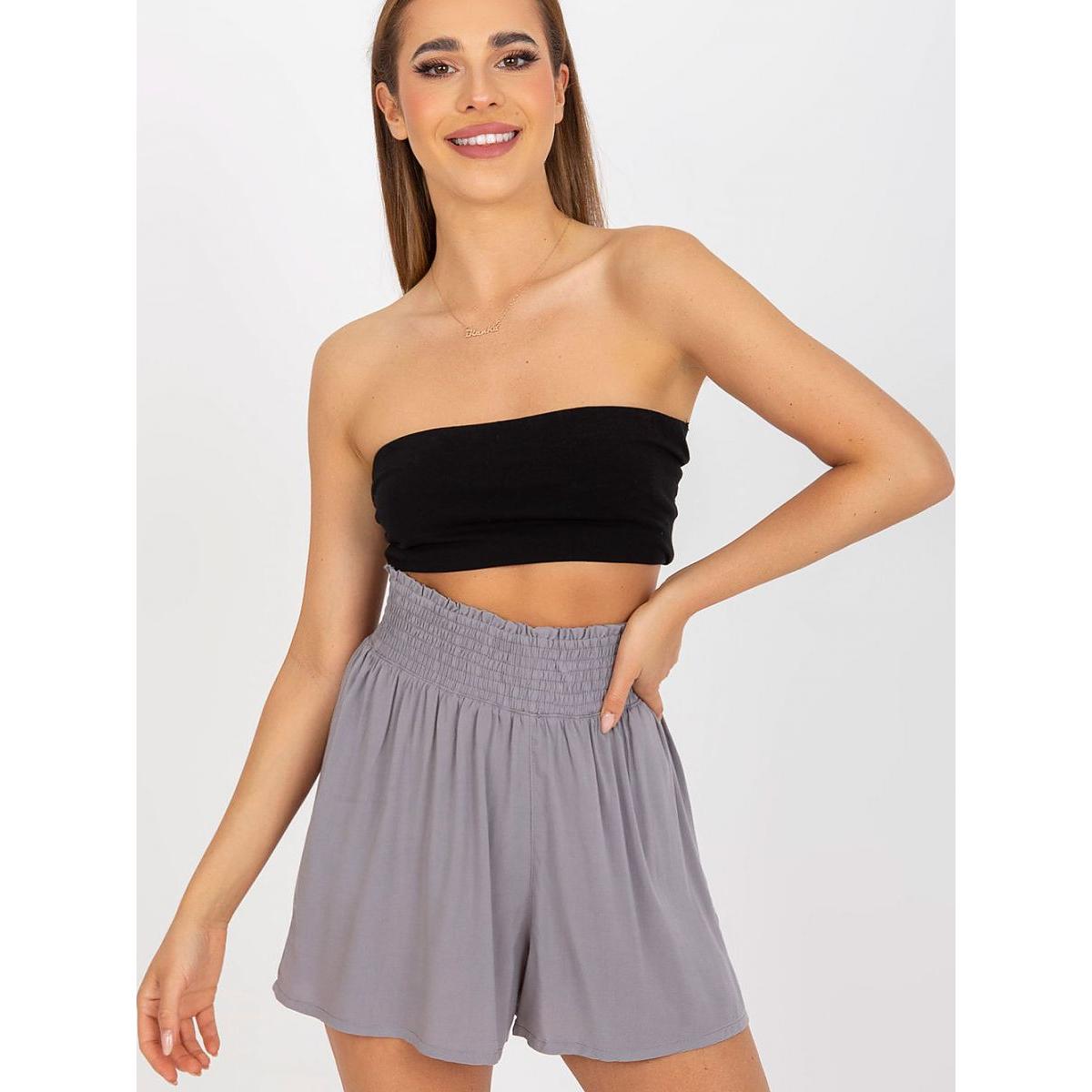 Thumbnail - Fresh Made, Damen, Shorts, Shorts, Grau, (XS)