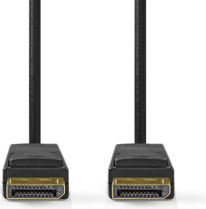 Actual product image Nedis DisplayPort cable | DisplayPort plug | DisplayPort plug | 8K@60Hz | Gold-plated | 2.00 m | (2 m, DisplayPort, 2.1)