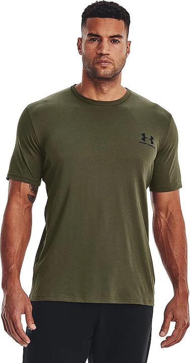 Produktbild Under Armour Herren Sportstyle Left Chest SS T-Shirt Khaki 1326799 390 (L) (L)