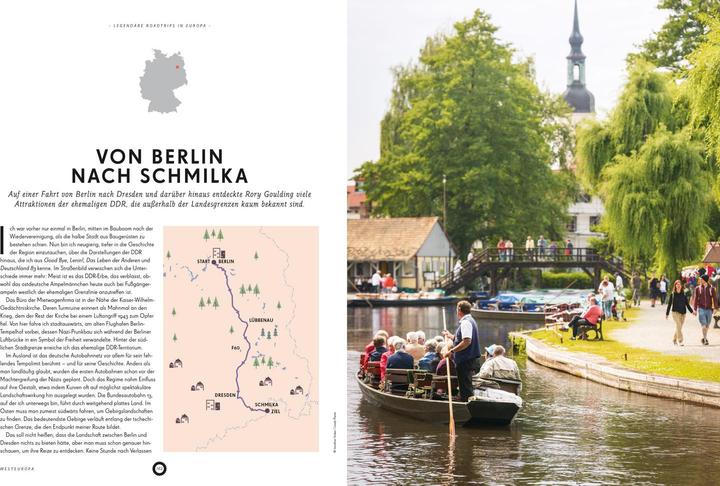 Produktbild Bildband Legendäre Roadtrips in Europa (Deutsch, Lonely Planet Verlag, 2024)