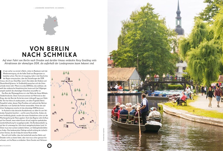 Immagine prodotto Bildband Legendäre Roadtrips in Europa (Tedesco, Consiglio Atkinson, Alexisua, Ann Abel, 2024)