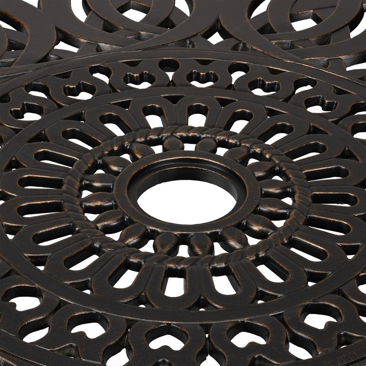 Actual product image Relaxdays garden table