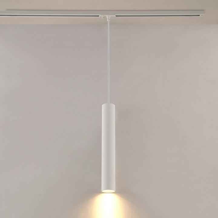 Actual product image Lindby Seet pendant lamp 1-phase rail, white (GU10)