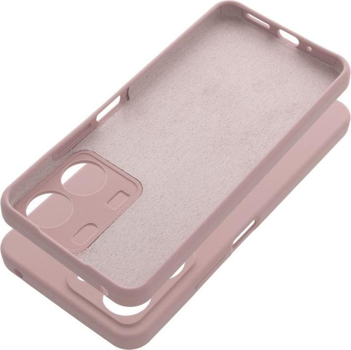Image du produit OEM Back panel cover Case SILICONE 2mm for XIAOMI REDMI 13C sand pink (Xiaomi Redmi 13C)