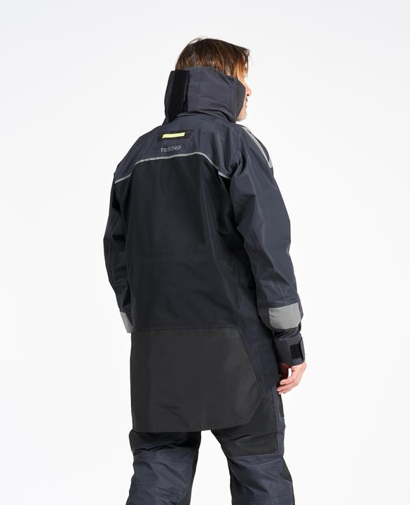 Actual product image Tribord Slip-on jacket sailing men long Offshore Pro Series dark grey (M)
