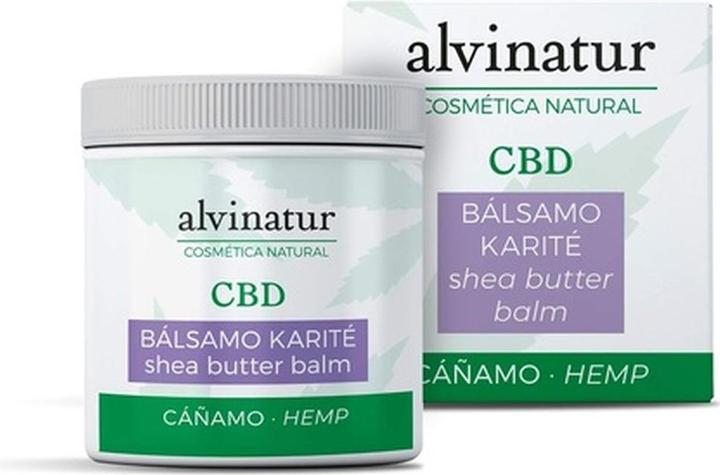 Alvinatur Shea CBD Balsam für gezielte Hautpflege und intensive Feuchtigkeitsversorgung (Körpercreme, 100 ml)