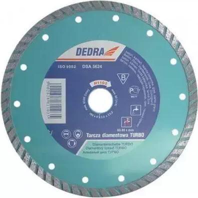 Dedra, Sägeblatt, Diamanttrennscheibe Turbo 230 mm 22,2 mm H1104