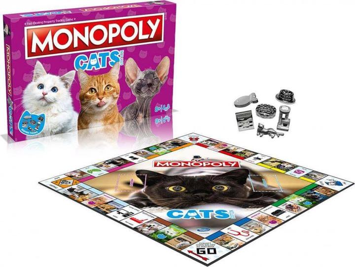 Actual product image Winning Moves Monopoly Cats Edition (English) (English)