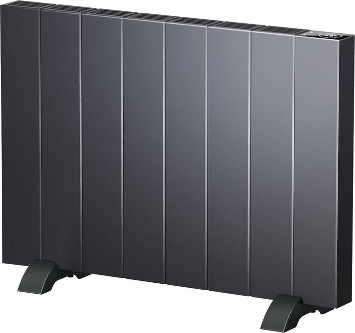 Produktbild Emke Elektro-Heizkörper 1500W LCD Display Timing Function Anthrazit (1500 W)