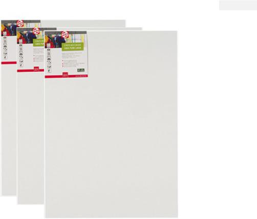 Actual product image Talens Keilrahmen bespannt 2cm 50x70cm 3er Set (50 x 70 cm)