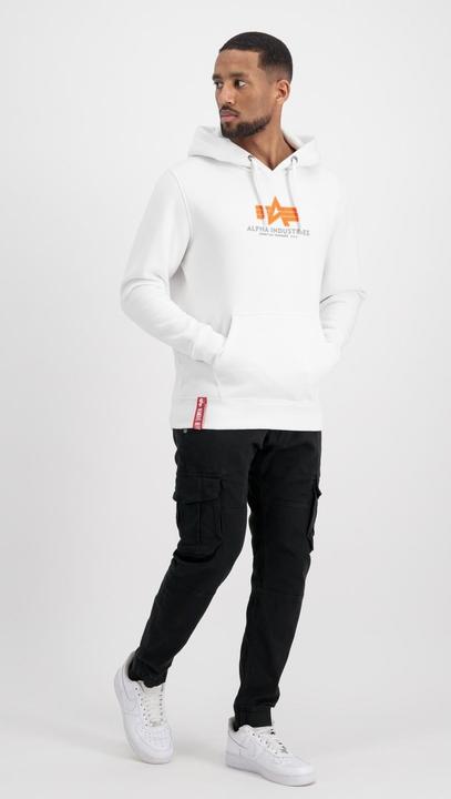 Actual product image Alpha Industries Basic Hoody Rubber Hooded Sweat (3XL)