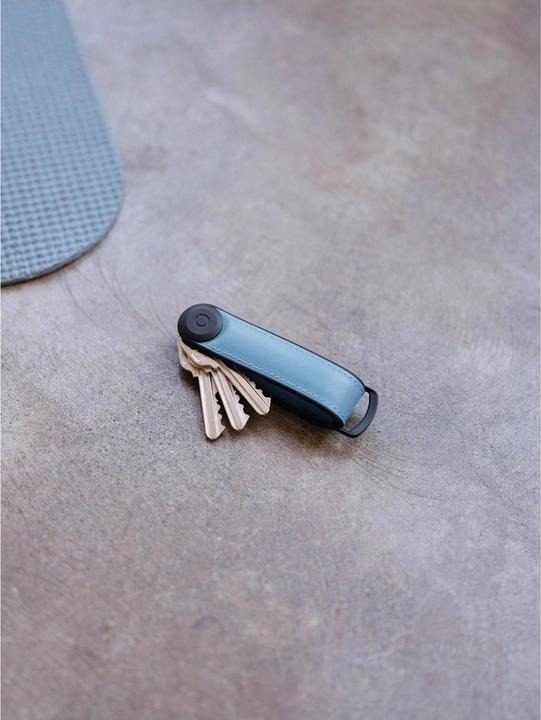 Produktbild Orbitkey Hybrid Leather Key Organiser - Lake Blue