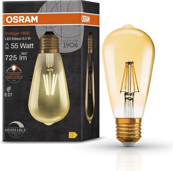 Produktbild Osram Nachrüstung Klassisch (E27, 6.50 W, 725 lm, 1 x, E)