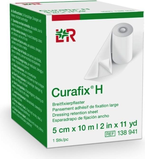 Actual product image Lohmann & Rauscher Curafix H wide fixation plaster 10 m