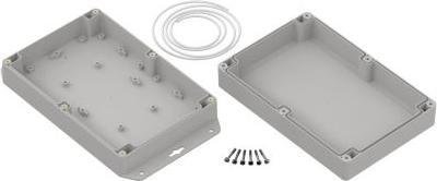 Produktbild RS PRO Universalgehäuse Polycarbonat Hellgrau I