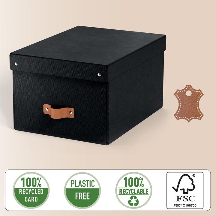 Actual product image Leitz Storage Box Puro Medium with Lid (A4)