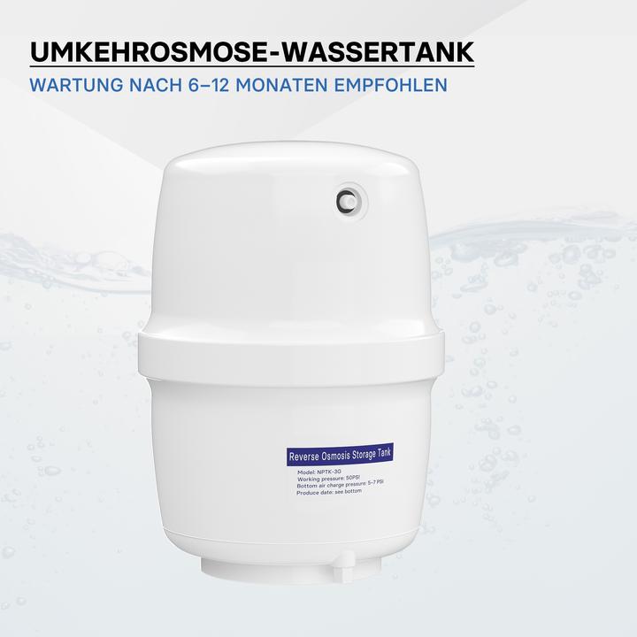 Actual product image Naturewater Reversed osmosis 4 G Water Tank 15.14 l
