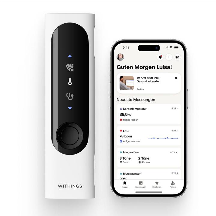 Produktbild Withings Thermometer BeamO (Berührungslos)