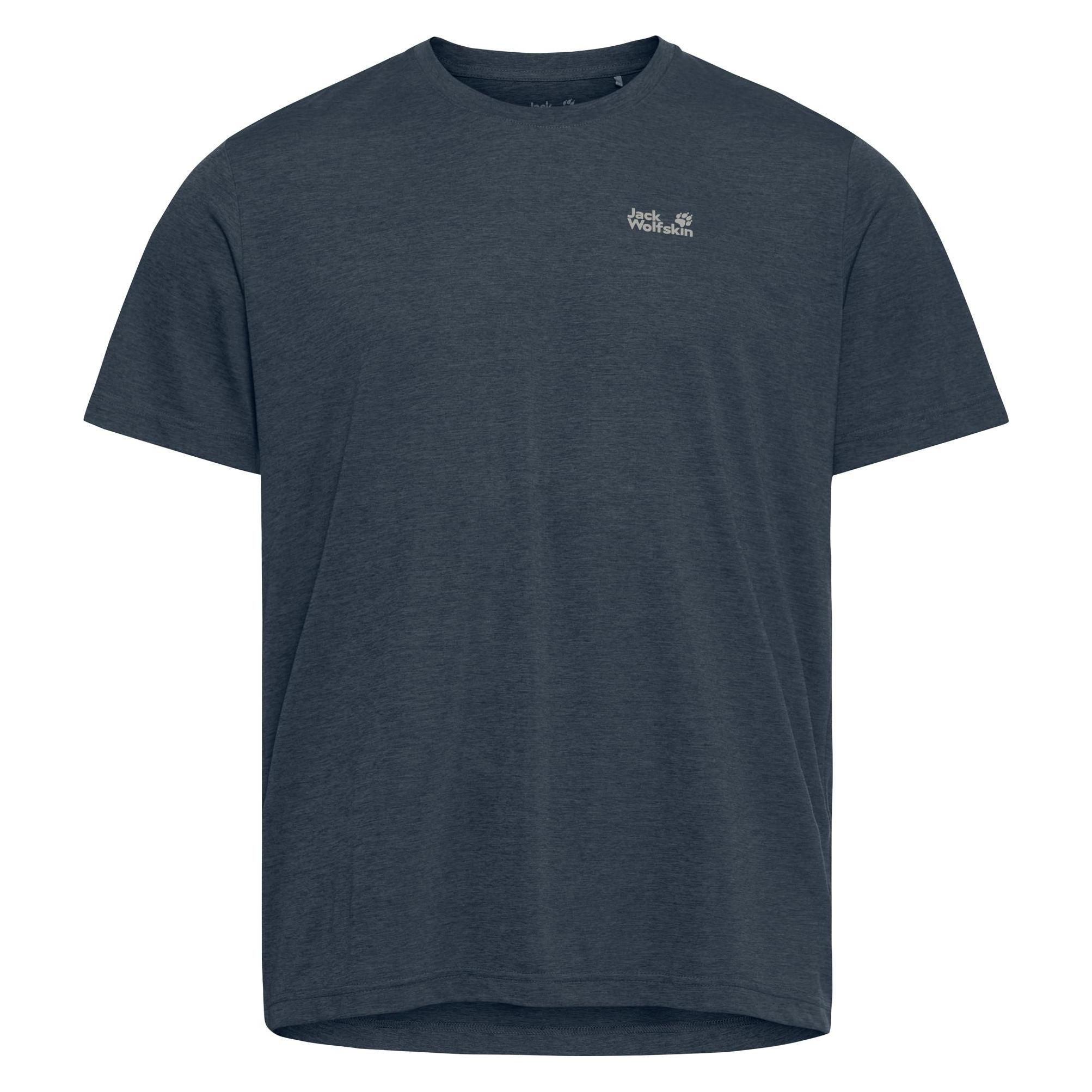 Jack Wolfskin, Herren, Hemden, Wildtrail T M, Blau, (L)