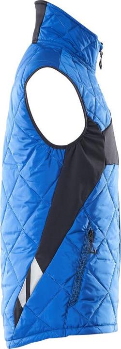 Actual product image Mascot Accelerate 18065 thermal waistcoat azure/black-blue size L (L)