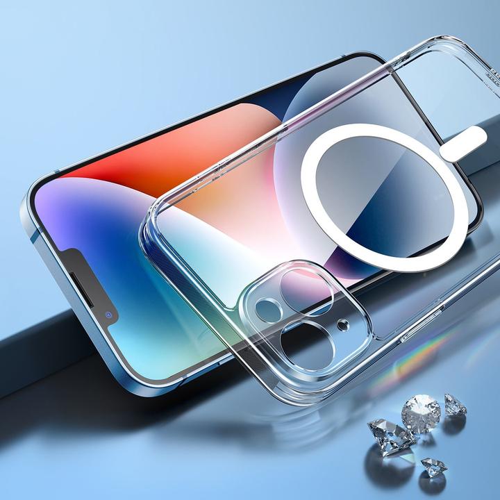 Actual product image Ugreen LP642 Classy Clear Magnetic Protective Case Magnetic Gel Case for iPhone 14 Plus transparent (Apple iPhone 14 Plus)