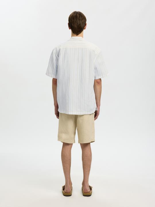 Actual product image Selected Leinenmix Kurzarmhemd (S)