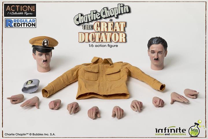 Produktbild Infinite Statue Charlie Chaplin Grosser Diktator Regelmässig