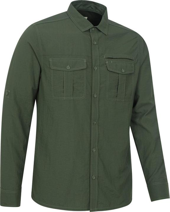 Actual product image Mountain Warehouse Mens Navigator II UV Protection Shirt (XL)