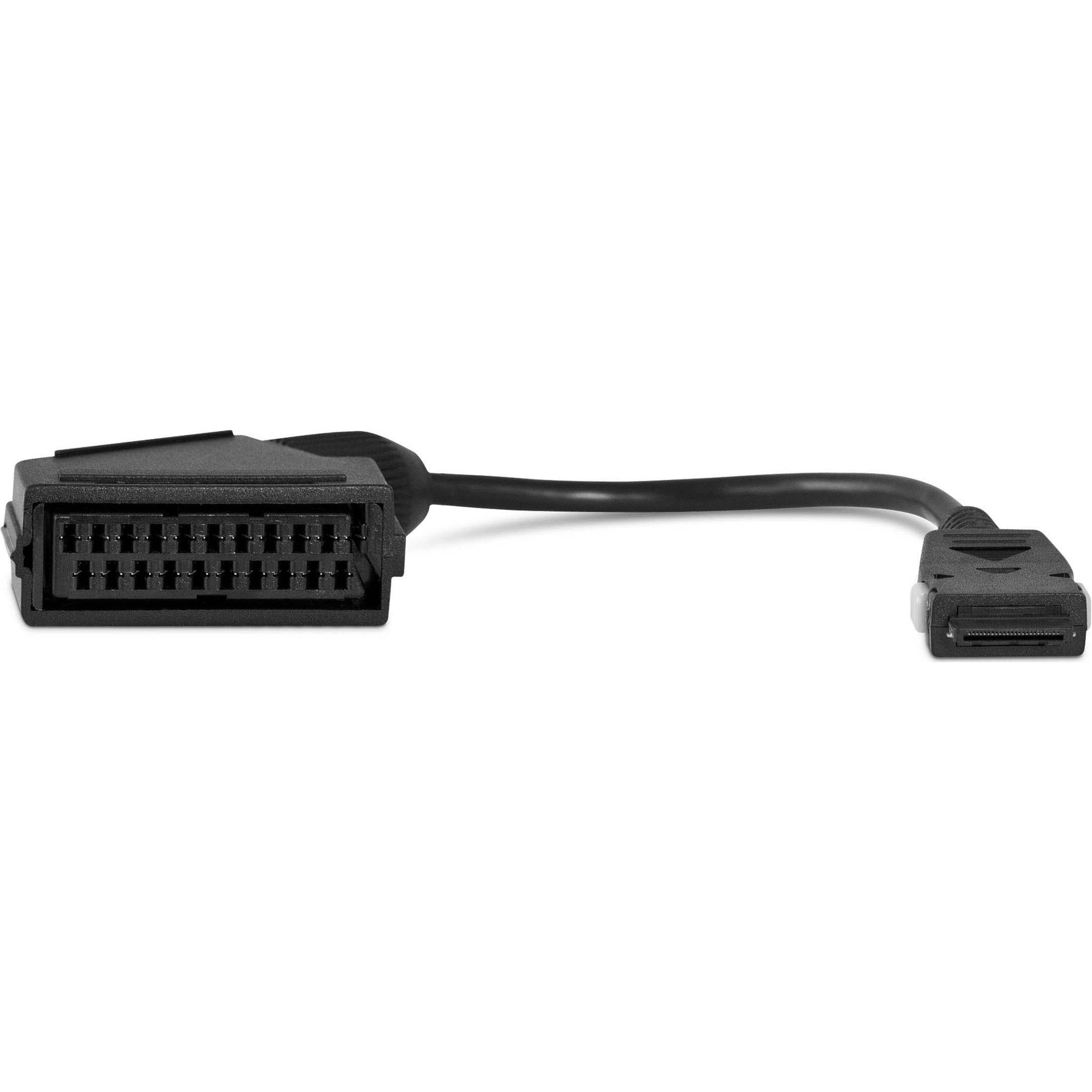 TechniSat Produktspezifisch zu (Scart, 22 cm), Data + Video Adapter, Schwarz