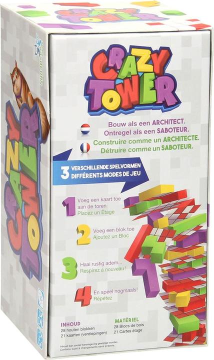 Actual product image Asmodée Crazy tower (1 - 4 Players)