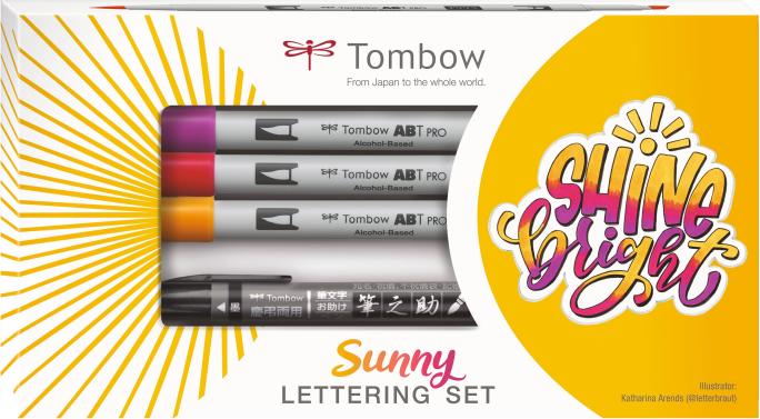 Produktbild Tombow Abt Pro Sunny Lettering Set (3x)