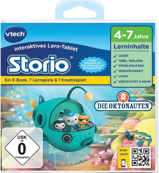 Actual product image VTech Storio game Octonauts (German)