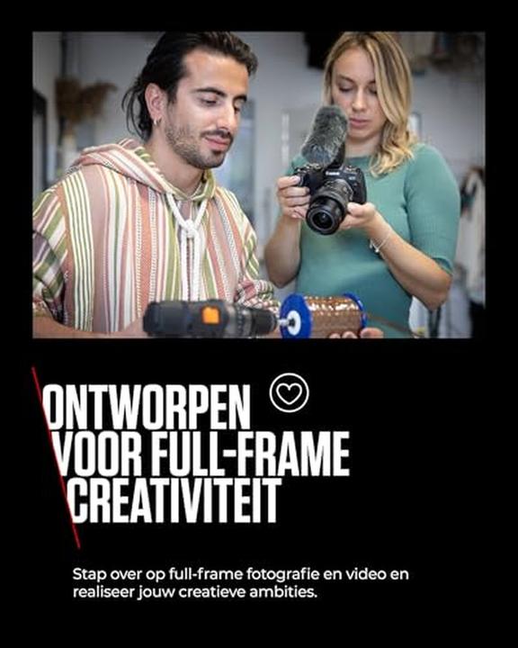 Productafbeelding Canon EOS R8 Kit - (EU) (24 - 50 mm, 24.20 Mpx, Volledig formaat)