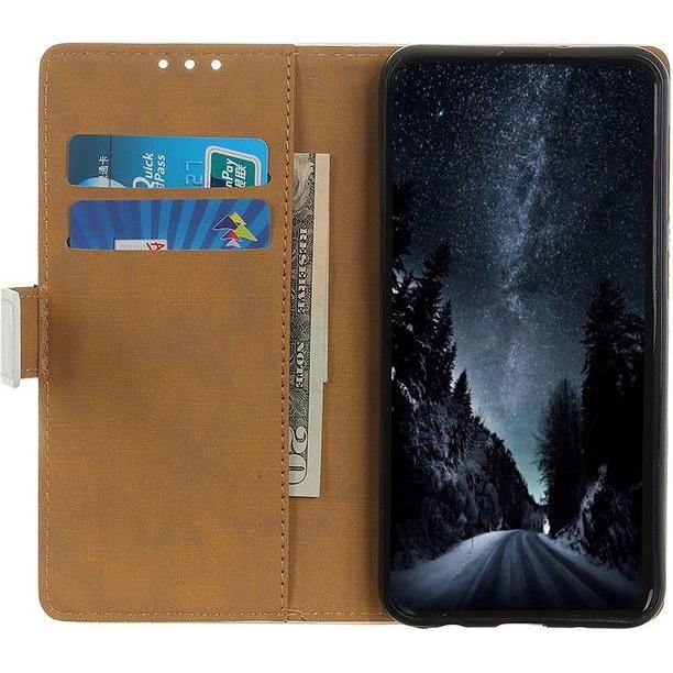 MU Style Leder Bookcover Image II Series (Honor 20 Pro), Smartphone Hülle, Mehrfarbig