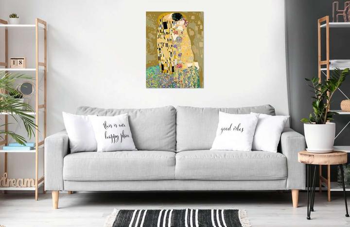 Productafbeelding Ravensburger CreArt - Schilderen op nummer 23916 - ART Collection: De Kus (Klimt) - vanaf 14 jaar - De Kus