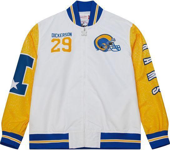 Actual product image Mitchell & Ness Sweat jacket Los Angeles Rams NFL Player Burst Warm Up Eric Dickerson (XL)