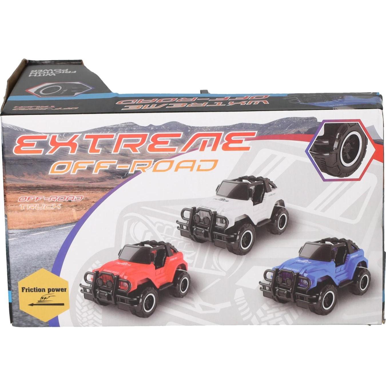 Reibungs-Jeep 4x4 Off the Road, 21 cm